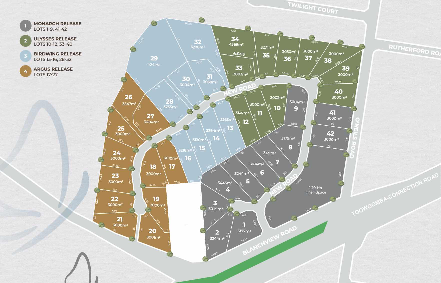 [Land for Sale] Mariposa Pocket Estate, Withcott OpenLot
